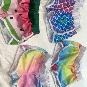Urban Smalls Blue Mermaid Pattern Bloomers